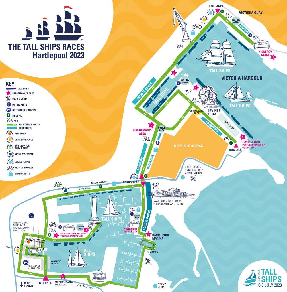 Announced: Tall Ships Races Hartlepool 2023 opening times and entertainment