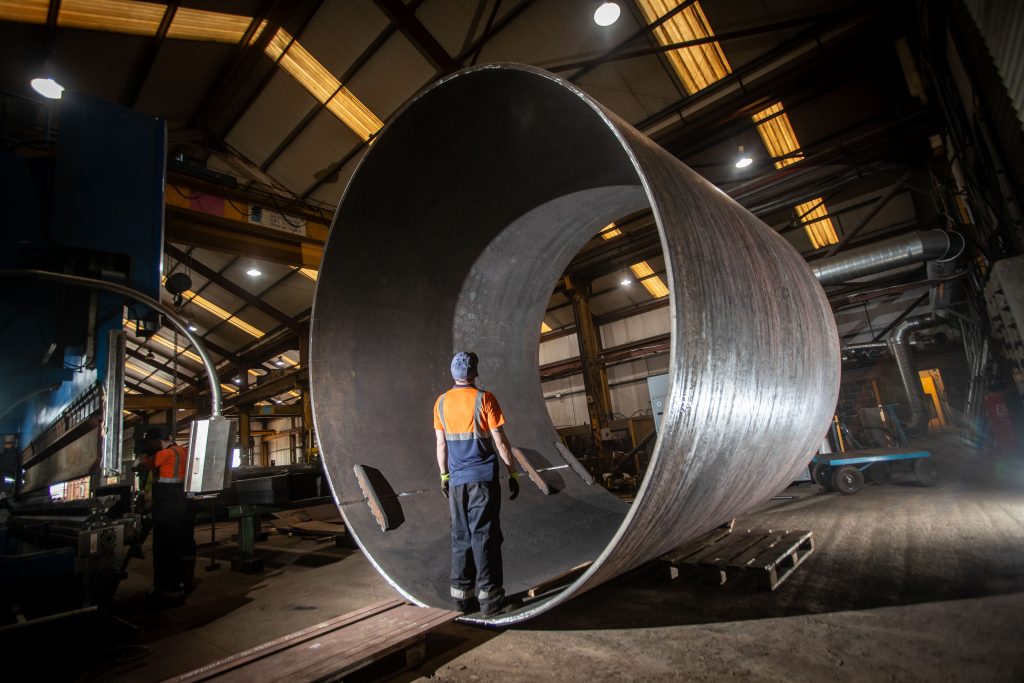 Steel Benders to follow start of giant cylinders project with recruitment drive